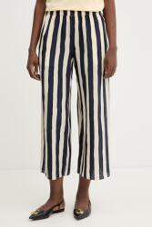 Weekend Max Mara pantaloni de mătase NIRVANA PPY2-SPD00U_59X (2615131132600)