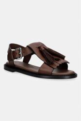 Weekend Max Mara sandale pentru femei, din piele Wkaarte PPY2-OBD44A_88X (2615521095600.BROWN)