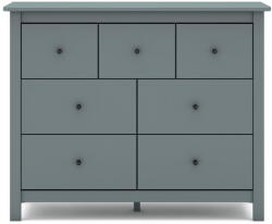 Marckeric Szürkészöld borovi fenyő komód 110x80x40 cm Misti - Marckeric