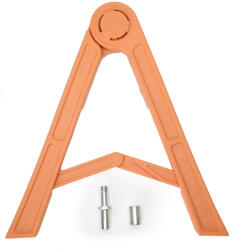 Roy Suport cric lateral tip agrafa pentru cross-enduro, culoare portocaliu (00001499)