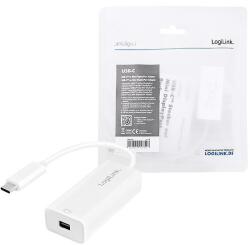 LogiLink USB Adapter, USB 3.2 Gen 1, USB-C to miniDisplayPort (UA0360)