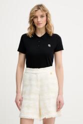 Karl Lagerfeld polo pentru femei, din bumbac IKON PPY2-POD02Z_99X (B2W17098)