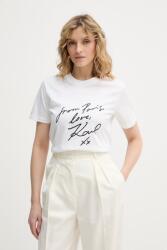 Karl Lagerfeld tricou pentru femei, din bumbac PPY2-TSD1KU_00X (B2W17104)