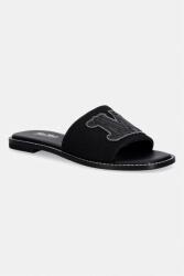 Max Mara Beachwear papuci cu toc plat pentru femei Bchcaucaso PPY2-KLD18N_99X (2616521039600.BLACK)