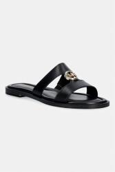 MICHAEL Michael Kors papuci pentru femei, din piele Erin Flat Sandal PPY2-KLD0UO_99X