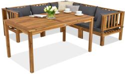 Garden Point Kerti bútor Brunei Comida 5 Garden Point akácfából (GAP354-COM5)