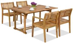 Garden Point Fából készült Burma/Timor 4 kerti bútorok Garden Point (GAP150_4xGAP353)