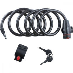 Dunlop kábelzár tartóval - 180cm