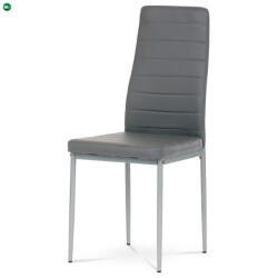 Artium Étkezőszék szürke színben, ökobőr kárpittal DCL-377 GREY