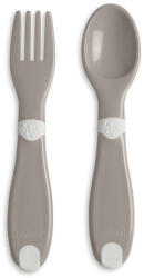 CHICCO Ergonomikus gyermek evőeszköz 12 hónapos kortól, bézs