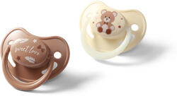 BABYONO Szilikon cumik anatómiai 0-6m, 2 db