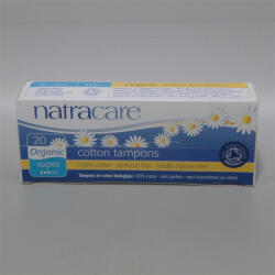 Natracare bio tampon super 20 db - vitalora