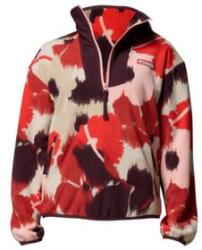 Columbia Sequoia Grove Printed Half Zip Women Hanorac Washed Red, Ikatbloom 643 L