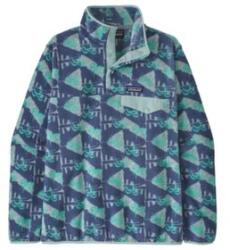 Patagonia Lightweight Synch Snap-T Pulover Women Hanorac Jaguar Geo: Blue Sage L