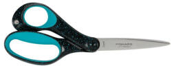 Fiskars Olló, ifjúsági, 20 cm, balkezes, FISKARS, foltos pávakék (1067869) - nyomtassingyen