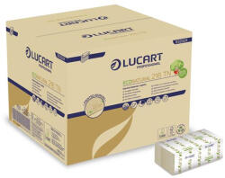 Lucart Szalvéta, 1/4 hajtogatott, 24x16 cm, LUCART "Econatural 216TN", havanna barna (832324B) - nyomtassingyen
