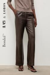 Answear. LAB Bonded by Answear. LAB & LOBOS bőrnadrág - barna XL