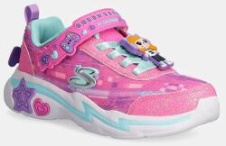 Skechers gyerek sportcipő SNUGGLE SNEAKS - rózsaszín 33.5
