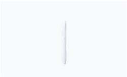  Kés, műanyag, többször használatos, 18, 5 cm, 50 db "Venus", fehér (SW-VE-NO-01) - mystock