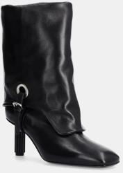 AGL bőr csizma Dorica Q Soft - fekete Női 40