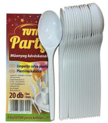  Kávéskanál, többször használatos, 20 db, TUTI "Party (PDP_556) - mystock
