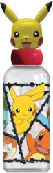 Stor 3D Műanyag Palack - 560 ml Pokémon Pikachu (088808723-10127) (088808723-10127)