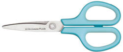 PLUS Corporation Olló, általános, 17, 5 cm, PLUS "Fitcut Curve", világoskék (35052) - tonerpiac