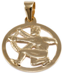 Ékszershop Nyilas kerek arany medál (1331968)