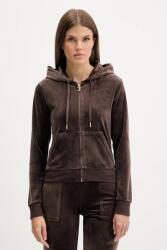 Juicy Couture felső ROBERTSON HOODIE - barna M
