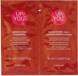 Inebrya Up To You Liss șampon 15ml + 2in1 balsam și mască 15ml (56796)