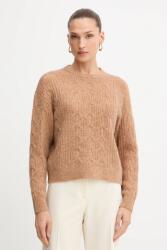 TWINSET pulóver gyapjúkeverékből - barna S - answear - 40 990 Ft