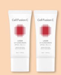 Cell Fusion C Cremă pentru protecție solară Laser UV Sunscreen SPF 50+ - 35 ml * 2 buc