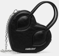 Ambush bőr táska Heart Top Handle Bag - fekete Univerzális méret