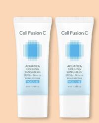 Cell Fusion C Cremă de protecție solară răcoritoare Aquatica Cooling Sunscreen - 35 ml * 2 buc