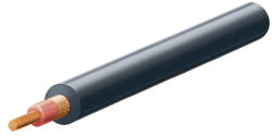 Somogyi Elektronic KN 4 árnyékolt vezeték, 1 ér, 0, 14 mm2, fekete, 100 m/ tekercs