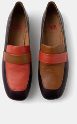 Camper bőr mokaszin TWS - burgundia Női 39