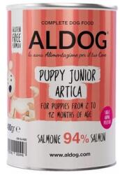 Aldog Puppy-Junior Artica pástétom lazac 400g (112234)