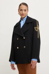 Patou gyapjúkabát - fekete 36 - answear - 389 990 Ft