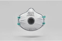 BLS 030 FFP3 szelepes, aktív szenes Dolomit légzésvédő maszk hegesztett pánttal (10 db) - joszerszam