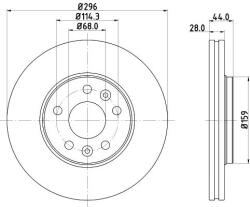 MINTEX féktárcsa MINTEX MDC2676 for VAUXHALL, OPEL, RENAULT, FIAT, … (MDC2676)