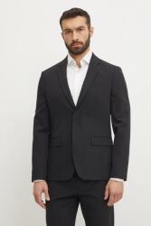 Calvin Klein gyapjú kabát - fekete 54