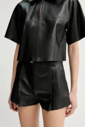 Stand Studio bőr rövidnadrág Paulin - fekete 40