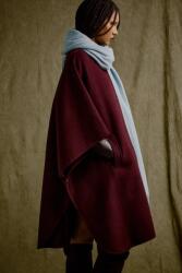 ANSWEAR gyapjúkabát - burgundia M