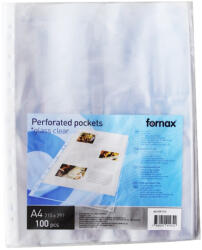 Fornax Genotherm lefűzhető A4, 50 micron, víztiszta Fornax 100 dbcsomag, - papirx
