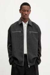 Nanushka gyapjú dzseki MALACHI - szürke L