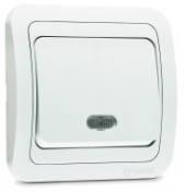  Mimóza, egypólusú kapcsoló, jelzőfénnyel, 101-es (12021)