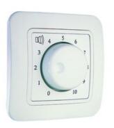  Lillium, fehér, audió kapcsoló (hangerő szabályzó) (7047)