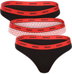 HUGO 3PACK női tanga HUGO többszínű (50545703 695) 3XL