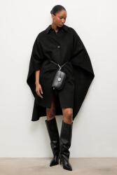 ANSWEAR gyapjúkabát - fekete M - answear - 46 990 Ft