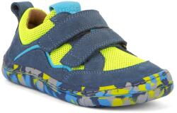 Froddo Băieți adidași desculți BASE Denim+ Froddo G3130261-4 albastru deschis - 25